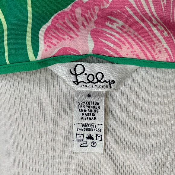 Lilly Pulitzer Wide Leg Tulip Print Pants - Picture 7 of 8